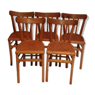 Cinq chaises bistrot Luterma