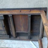 Old farmhouse table late 19th century in solid oak