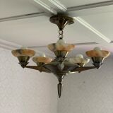 Antique ceiling Lamp Art Deco 1920s