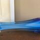 Vase soliflore bleu vintage