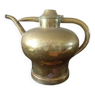 Old brass water pot