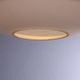 Opaline glass & teak pendant lamp by Louis Kalff for philips, 1960s