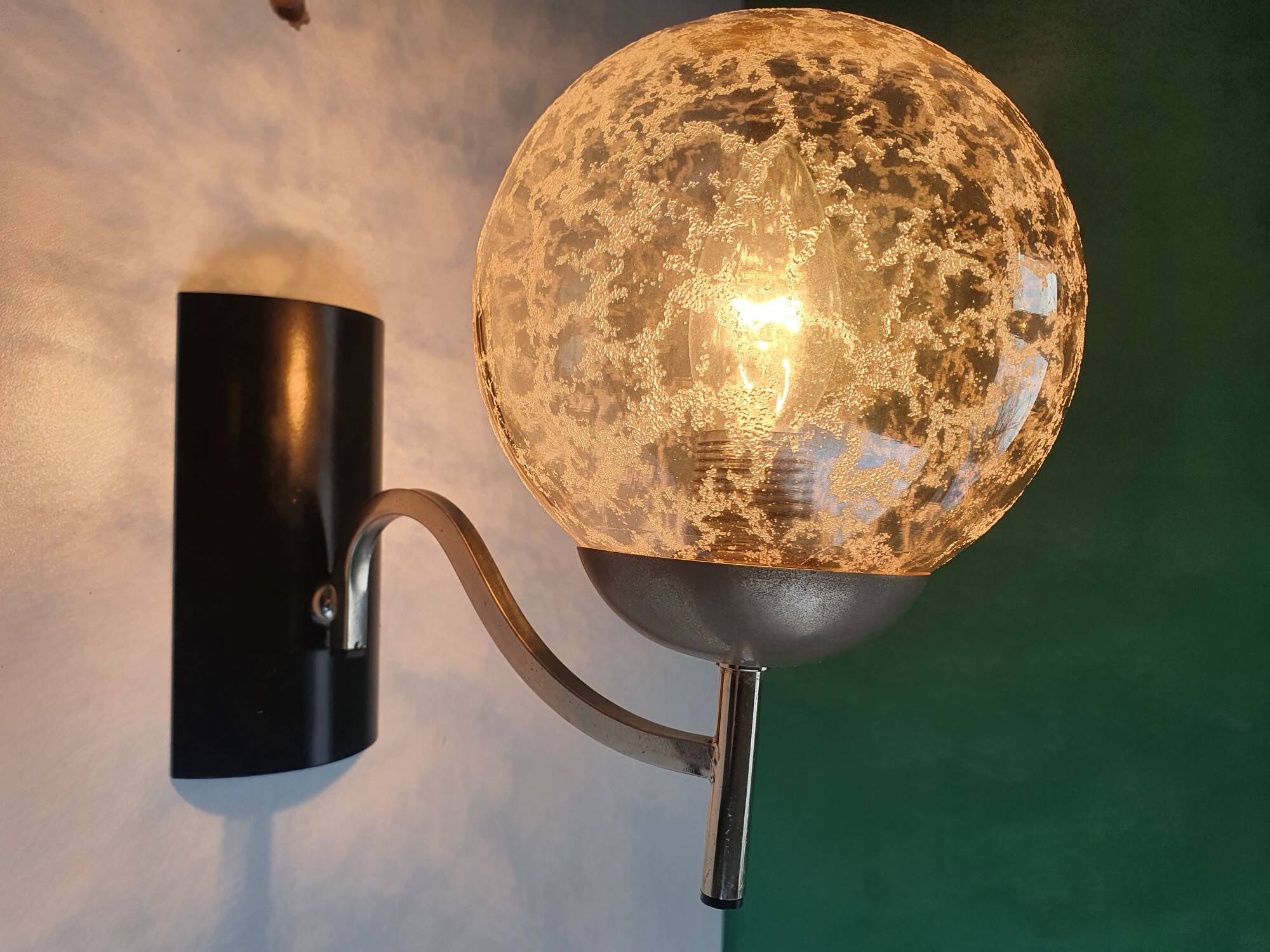 Pair of antique wall sconces