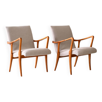 Pair of 1940s armchairs