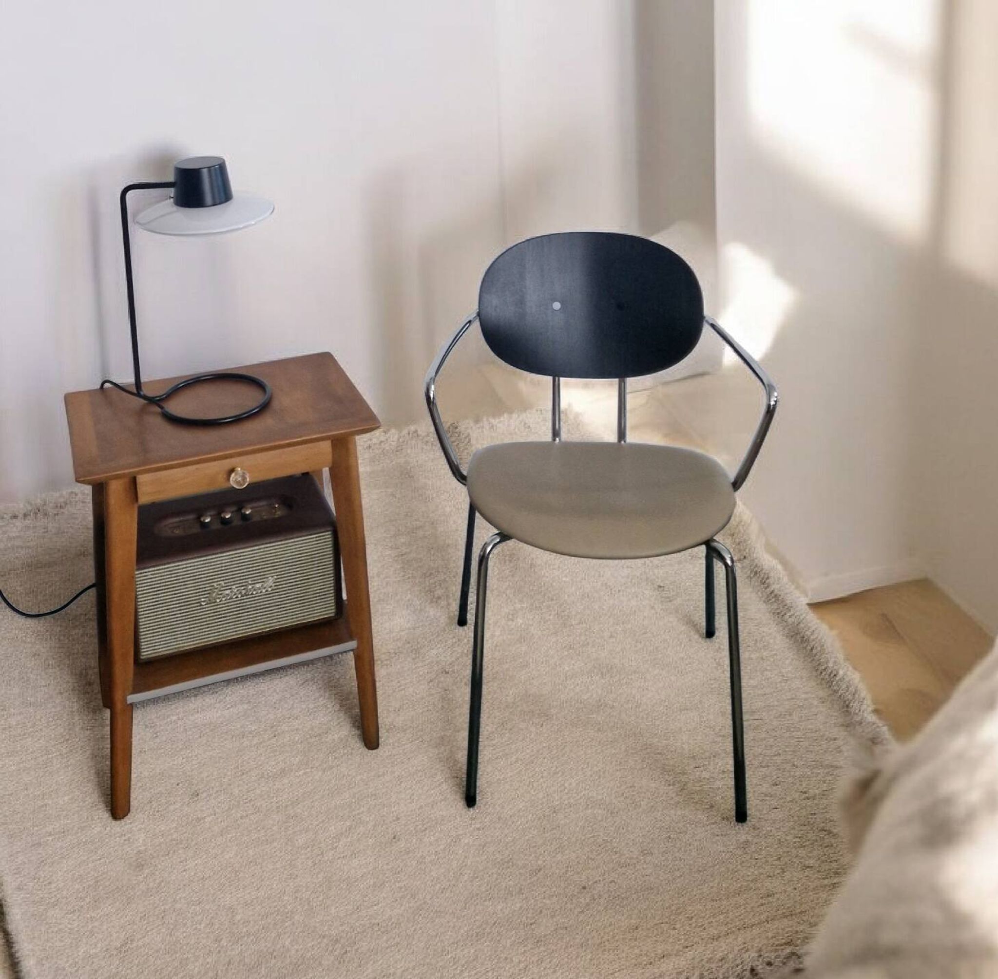 Danish design armchair Piet Hein 1968 - Publisher Sibast Furniture