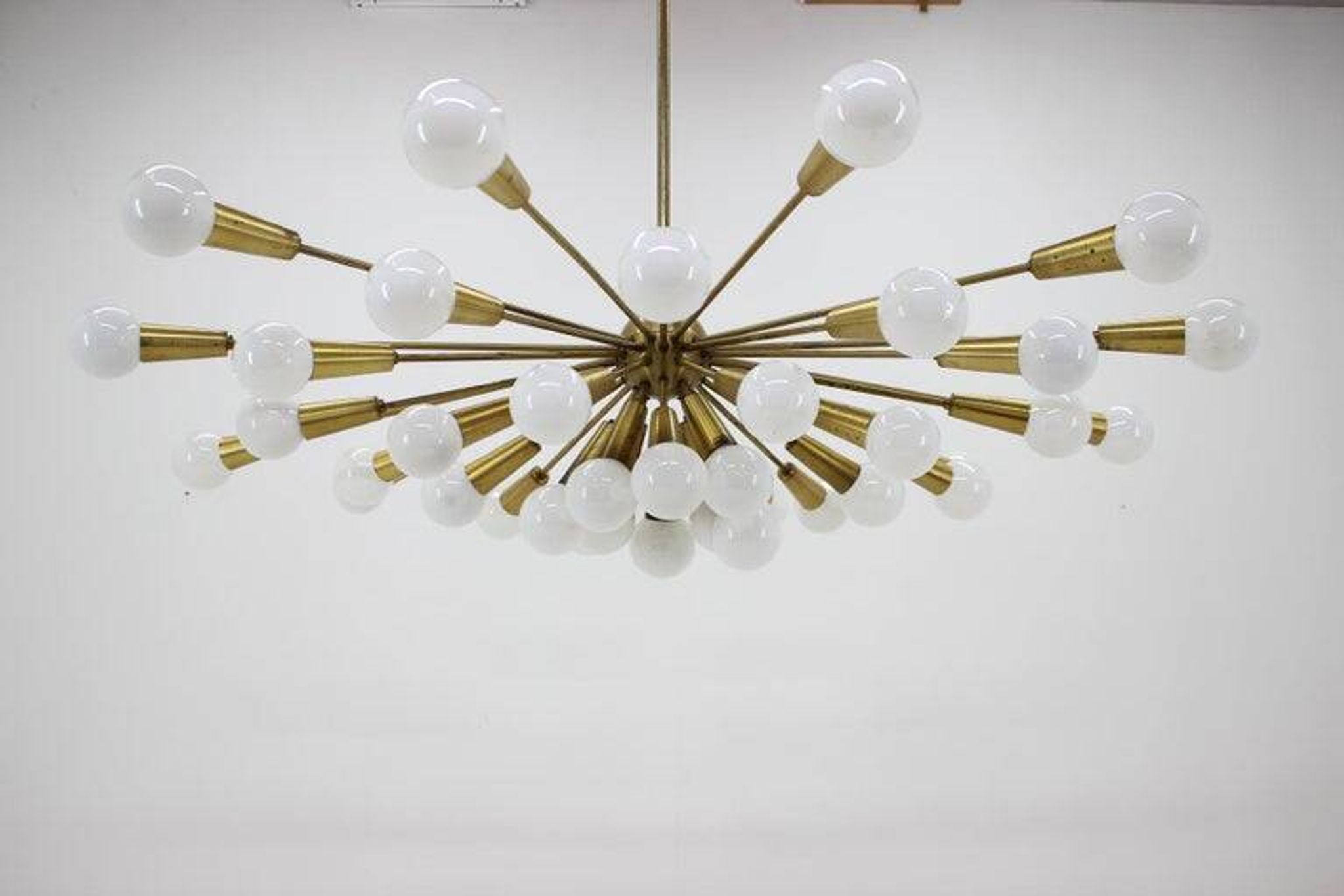 Rare Mid Century Chandelier Sputnik, Atomic, 1960s