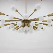 Rare Mid Century Chandelier Sputnik, Atomic, 1960s