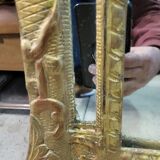 Miroir en bois dore à parcloses du XI ème siècle n35
