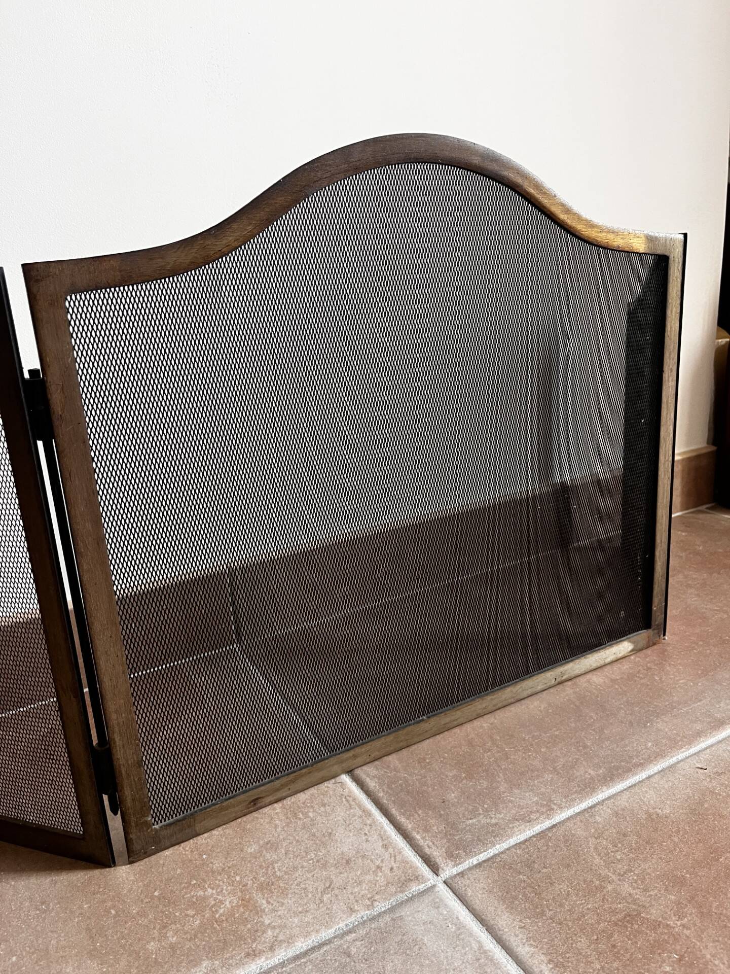 Chimney fire screen
