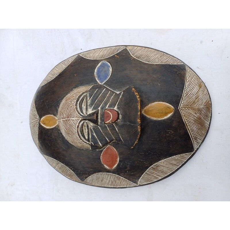 African wooden shield