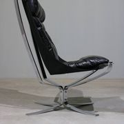 Set of Model Falcon Lounge Chairs by Sigurd Ressel for Vatne Mobler