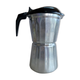 Cafetière italienne Moka Seb en aluminium années 70