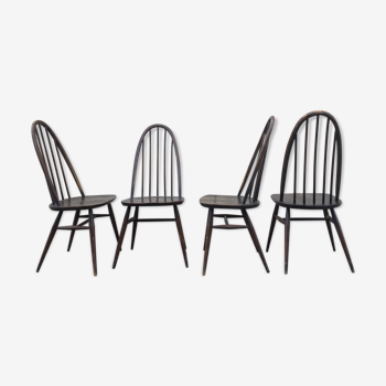 Quatre chaises Ercol 1960