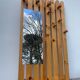Pine mirror coat rack 1980