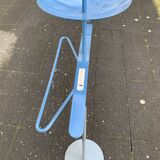 Blue metal design nightval Pascal Mourgue 1980