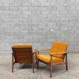 Saffron armchair pair