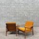 Saffron armchair pair