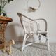 Vintage children's rattan chair