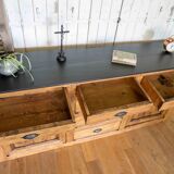 Old restored buffet style professional furniture
