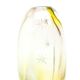 Vase moderne du milieu du siècle, en verre, conçu par I. Suhajek, Tchécoslovaquie, années 1960.