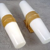 Midcentury "6060" sconces by Sigvard Bernadotte for IFÖ, Sweden. 1960's Set of 2.