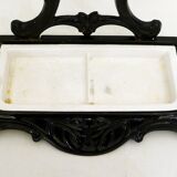 Enameled cast iron umbrella stand