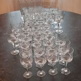 Service de 48 verres cristal