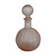 Flacon en verre rose