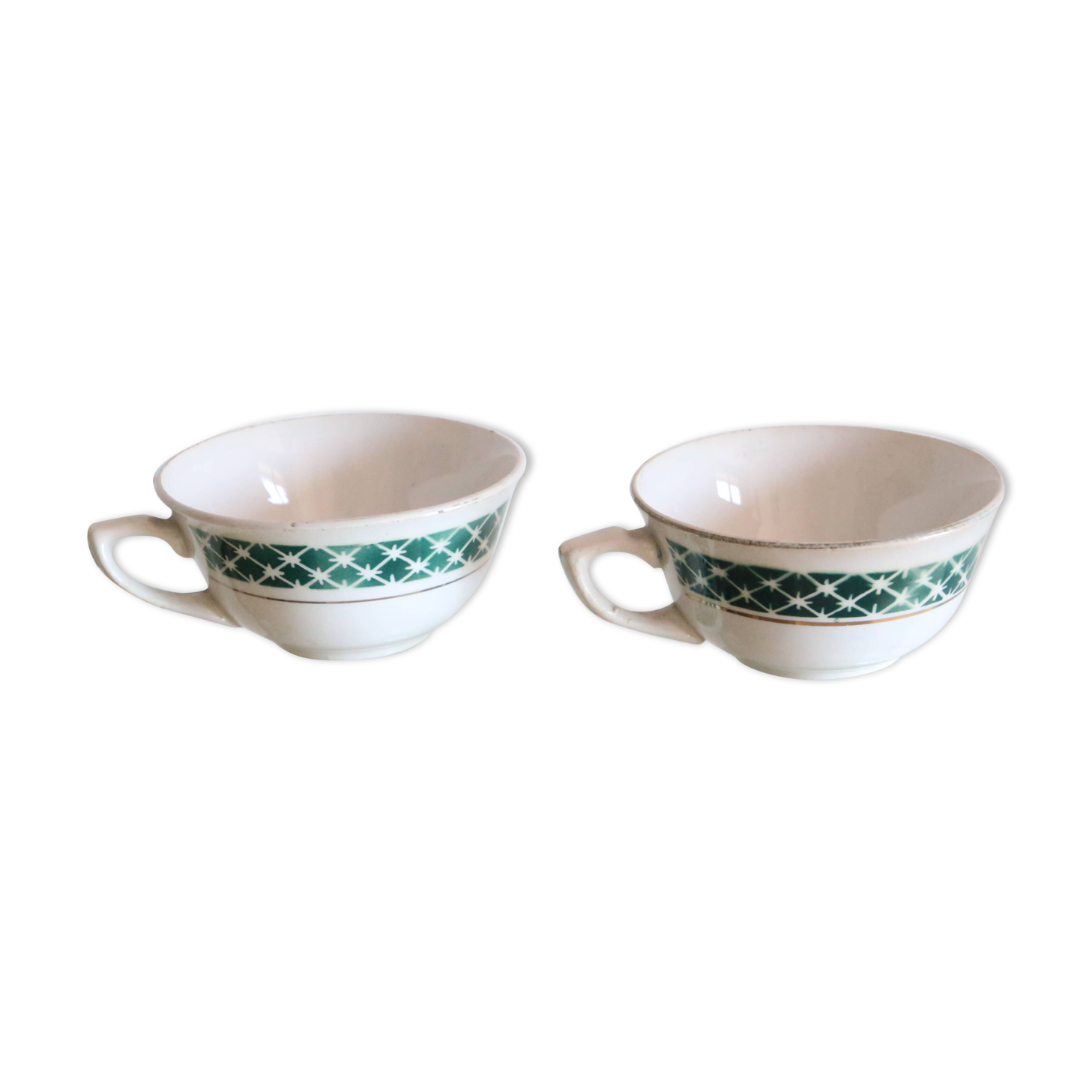 Pair of ceramic cups