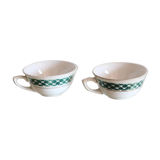 Pair of ceramic cups