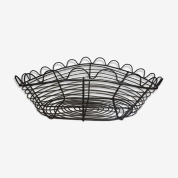 Old fruit or iron bread basket