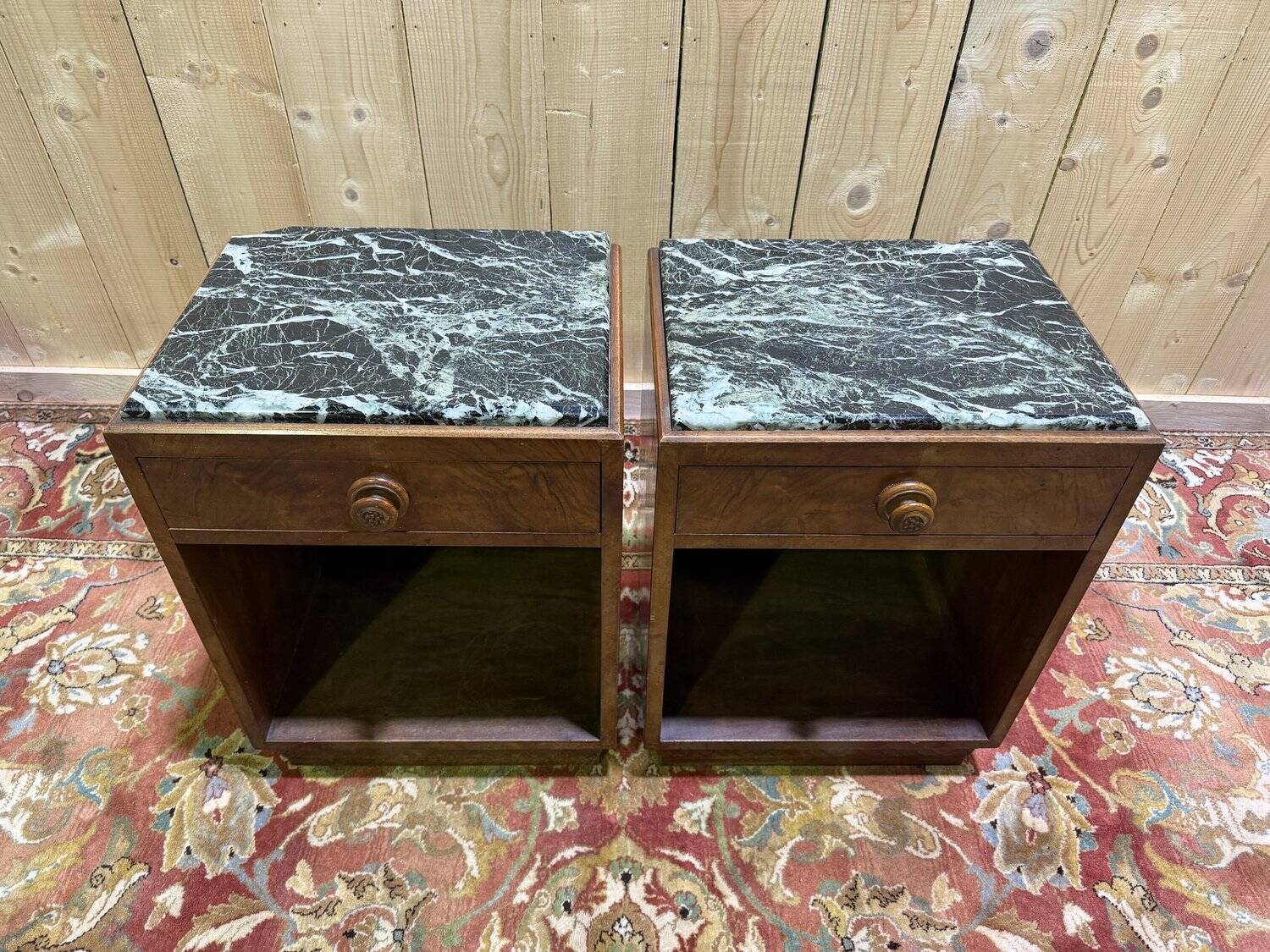 Pair of Art Deco bedside tables