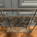 Art Deco umbrella stand in hammered ironwork 1930