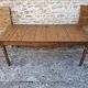 Extendable farmhouse table 285 x 86