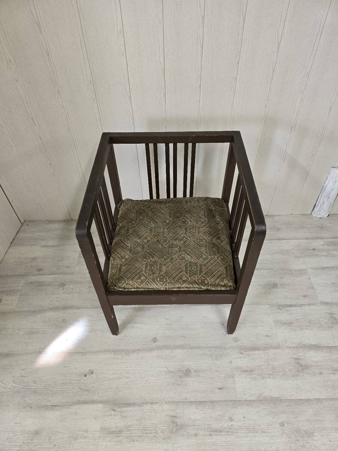 Art Deco cubic armchair