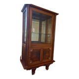 60s silver display cabinet