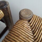 Pair of mini mulched stools