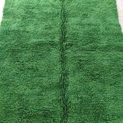 Tapis bérbere vert 3/2 mètre