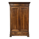 19th-century walnut wardrobe