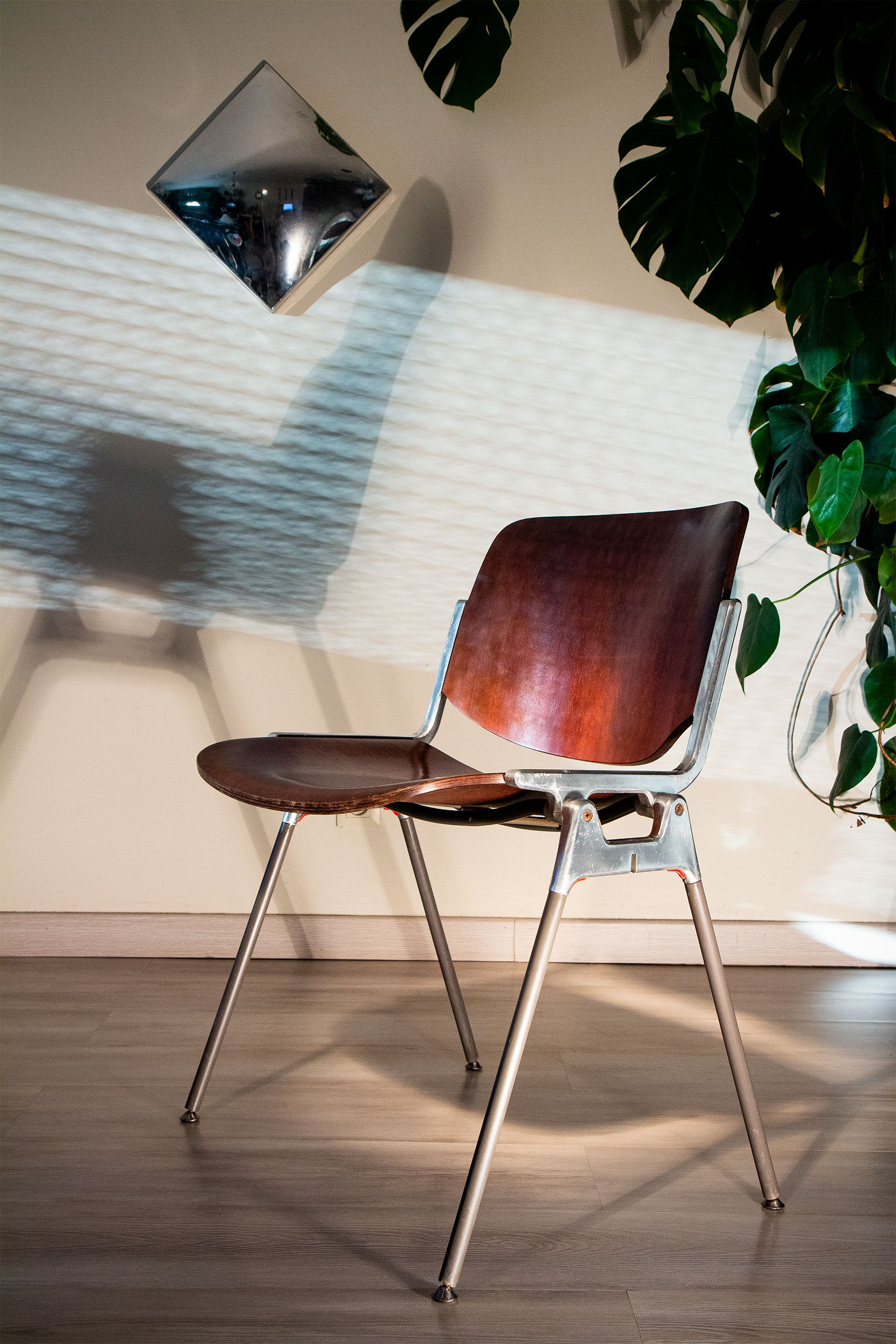 Suite de 4 chaise DSC 106 de Giancarlo Piretti pour Castelli, 1965