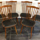 Suite de 6 chaises Baumann Menuet, vintage, années 1970