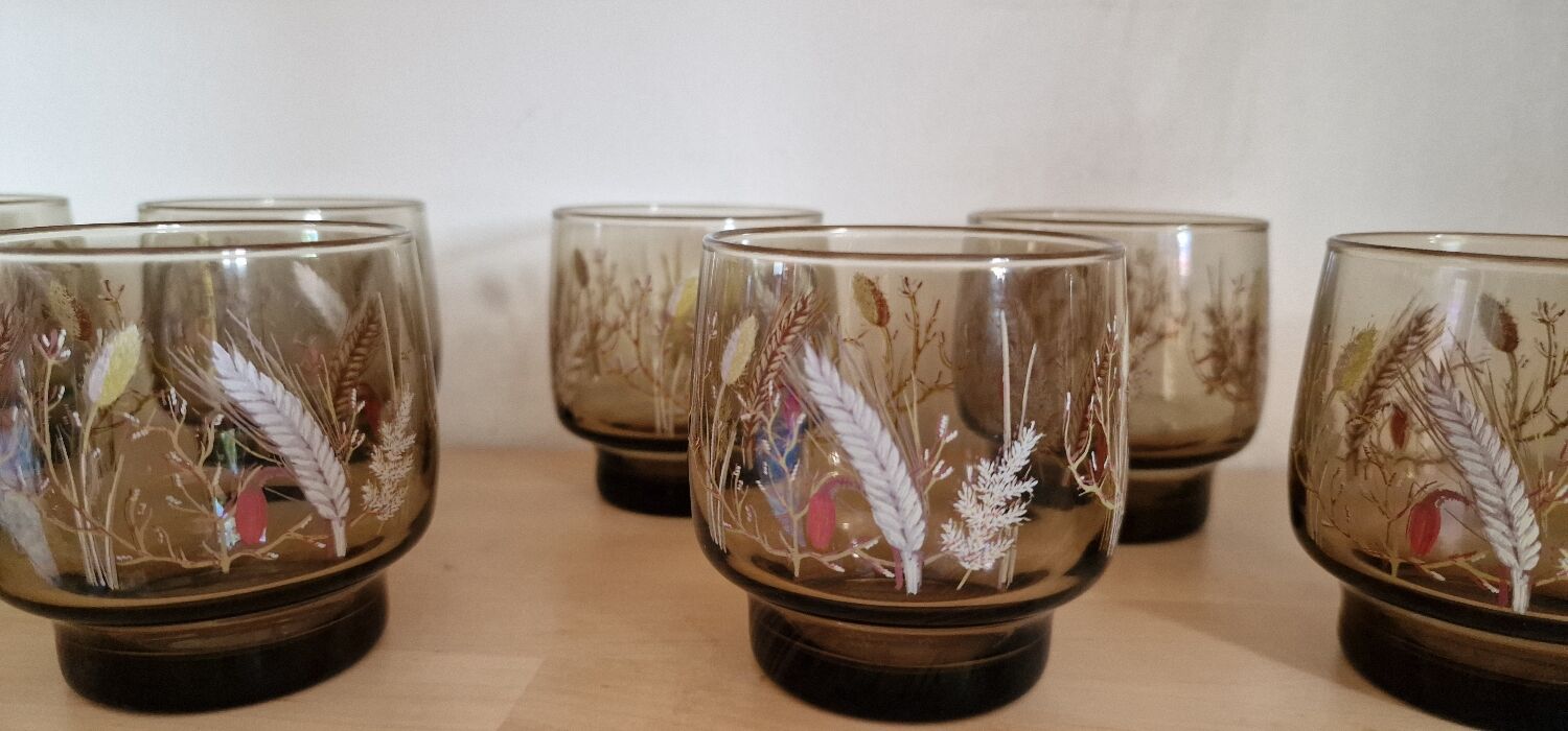 8 Verres fumés Tivoli