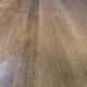 Vintage industrial table desk chrome oak