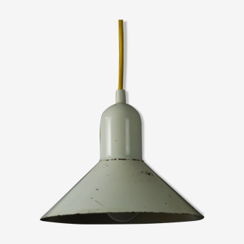 Vintage industrial pendant lamp design 60s