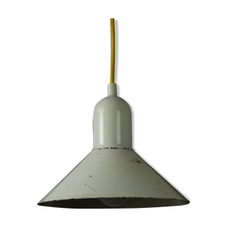 Vintage industrial pendant lamp design 60s