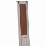 Miroir en Teck Long Etroit Patine Violet Inde