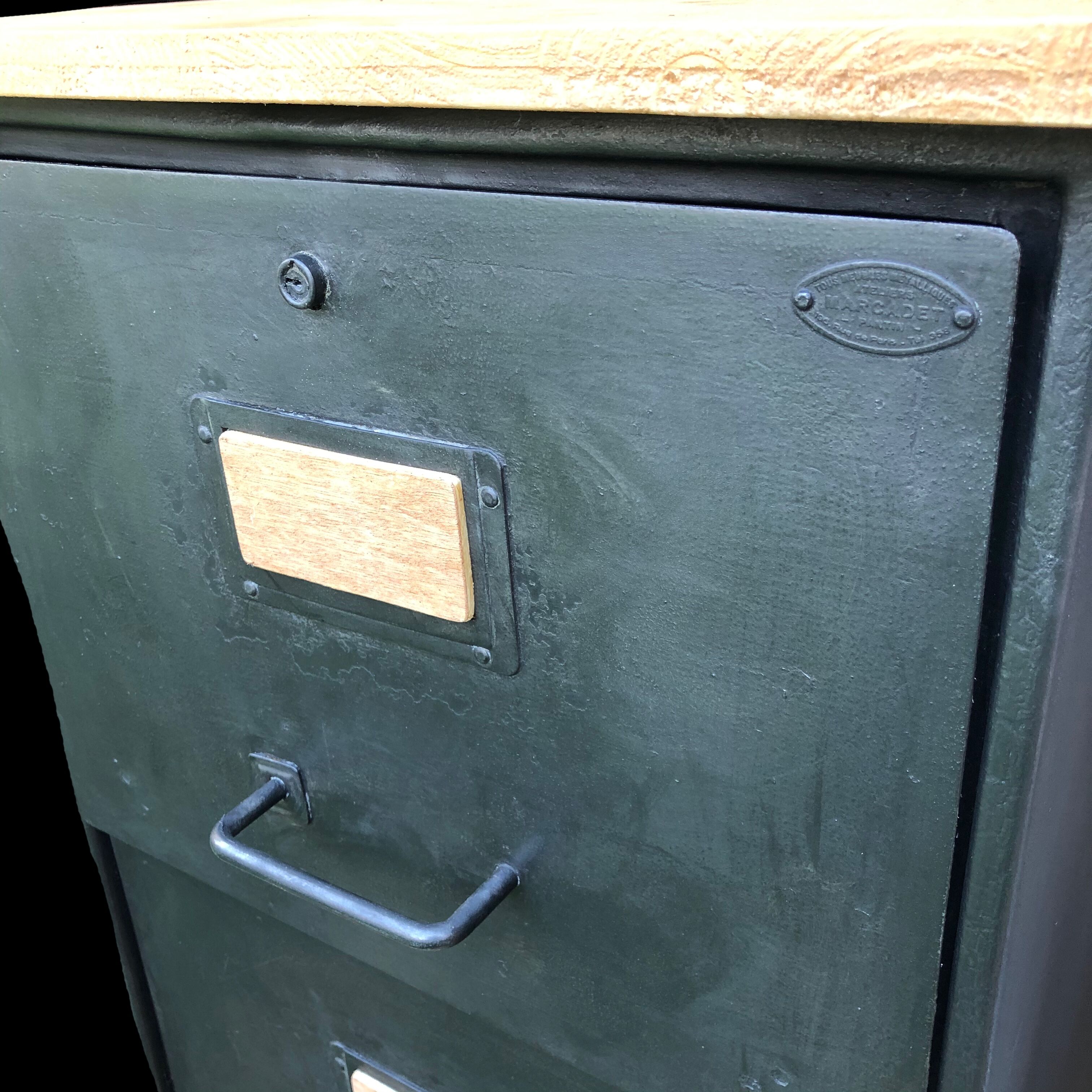 Industrial furniture 3 drawers
