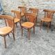 Chaises de bistrot