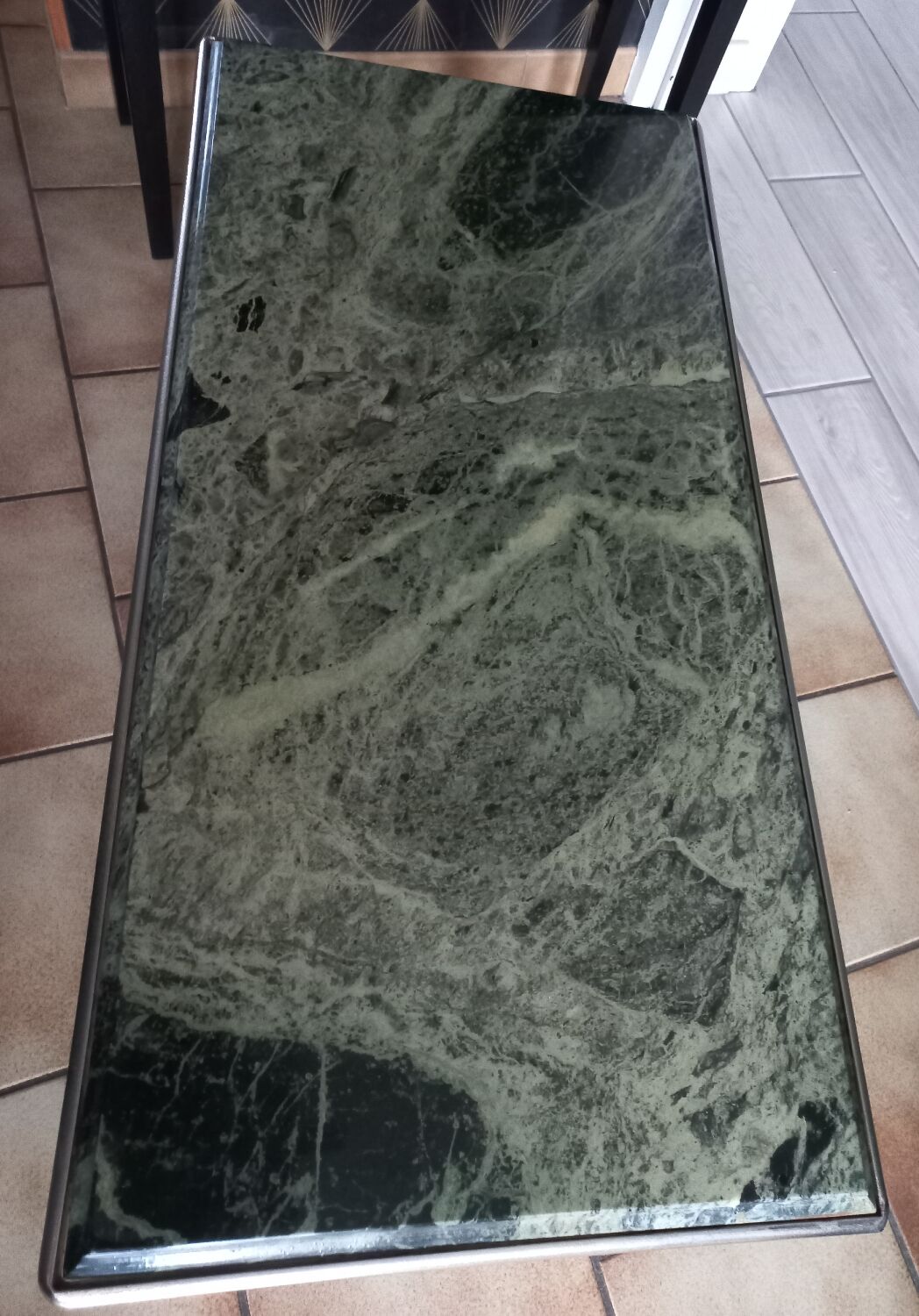 Old marble coffee table