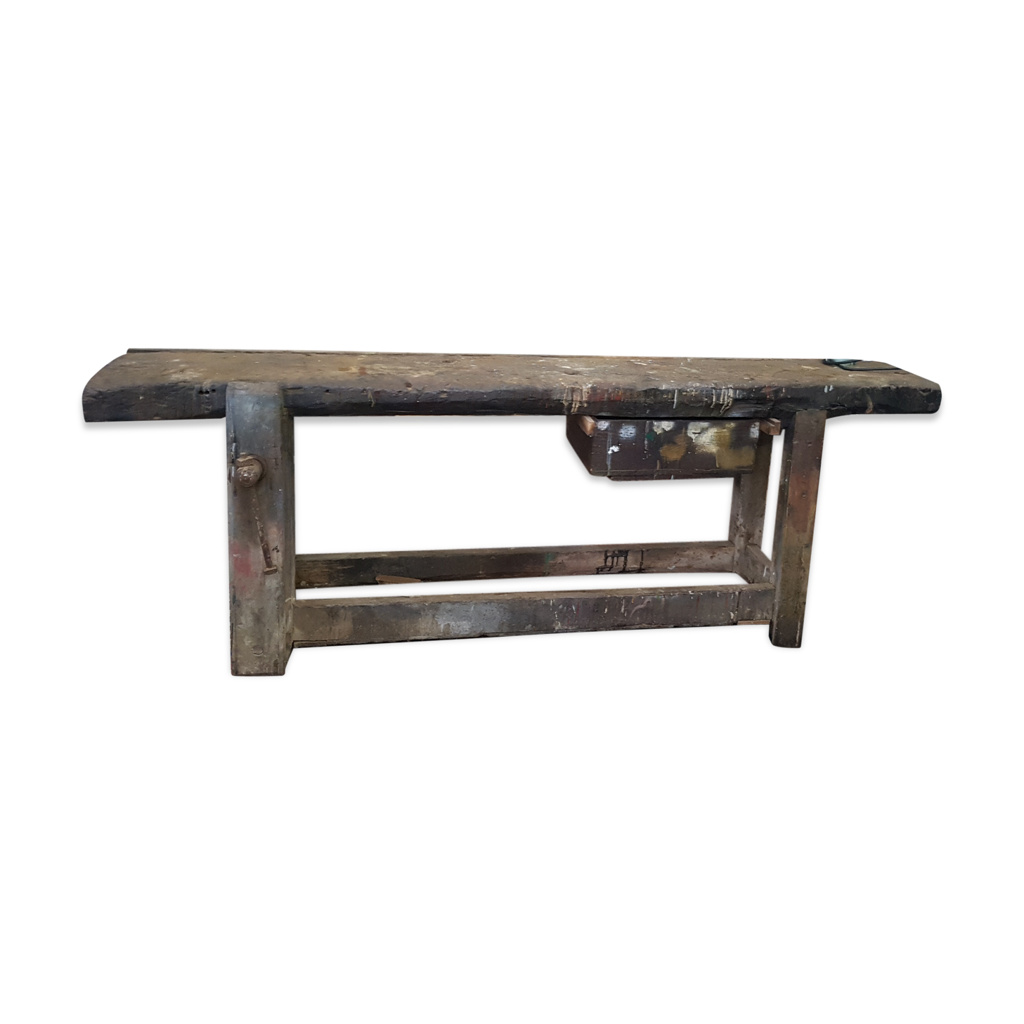old wooden Workbench